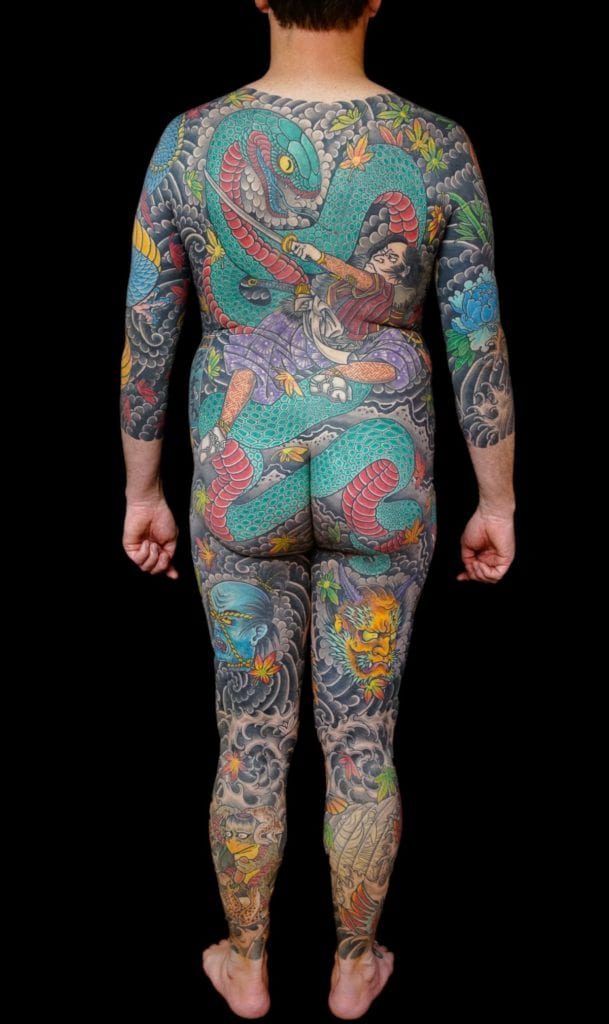 Traditional Japanese bodysuit